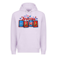 Lilac American mama Premium Hoodie - Neo Western
