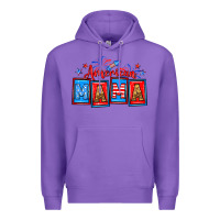 Purple American mama Premium Hoodie - Neo Western