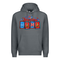 Rock American mama Premium Hoodie - Neo Western