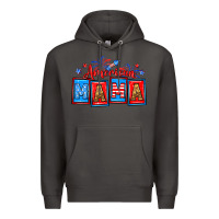 Smoke American mama Premium Hoodie - Neo Western