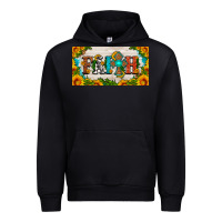 Black faith cross and sunflower license plate Urban Hoodie - HRA Design Shop