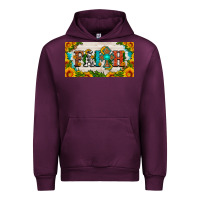 Mauve Wine faith cross and sunflower license plate Urban Hoodie - HRA Design Shop
