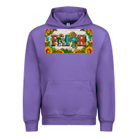 Tulip faith cross and sunflower license plate Urban Hoodie - HRA Design Shop