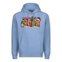 Colony Blue senior 2023 Premium Hoodie - CowhideDigitalArt