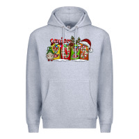 Heather Grey senior 2023 Premium Hoodie - CowhideDigitalArt