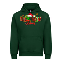 Forest Green christmas mom mom claus Urban Hoodie - FaDigitalArtStudio