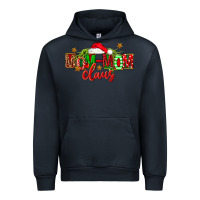 Navy christmas mom mom claus Urban Hoodie - FaDigitalArtStudio