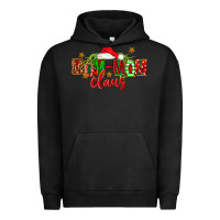 Pigment Black christmas mom mom claus Urban Hoodie - FaDigitalArtStudio