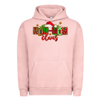 Pigment Salmon christmas mom mom claus Urban Hoodie - FaDigitalArtStudio