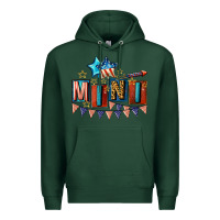 Sports Green American Mini 4th of july Premium Hoodie - CowGirlArtShop