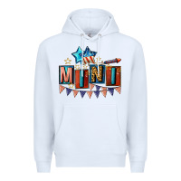 White American Mini 4th of july Premium Hoodie - CowGirlArtShop