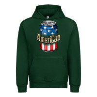 Forest Green American 4th of July Urban Hoodie - CowGirlArtShop