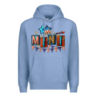 Colony Blue American Mini 4th of july Premium Hoodie - CowGirlArtShop