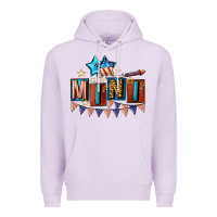 Lilac American Mini 4th of july Premium Hoodie - CowGirlArtShop