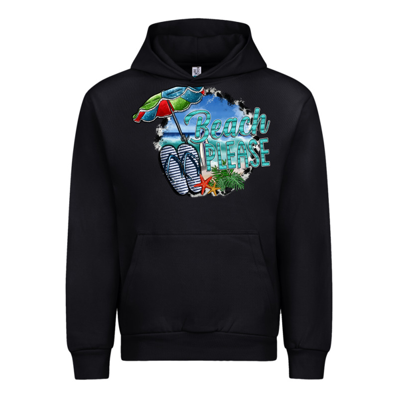 Beach Please Urban Hoodie by SublimationCraftShop | Teevron