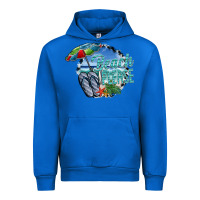 Cobalt beach please Urban Hoodie - SublimationCraftShop