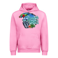 Fuchsia Pink beach please Urban Hoodie - SublimationCraftShop