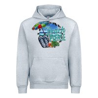 Heather Grey beach please Urban Hoodie - SublimationCraftShop