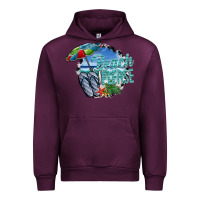 Mauve Wine beach please Urban Hoodie - SublimationCraftShop