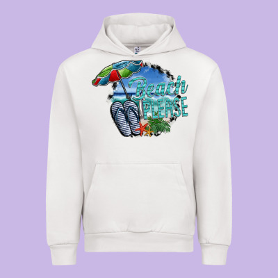 Beach Please Urban Hoodie Designed By Sublimationcraftshop