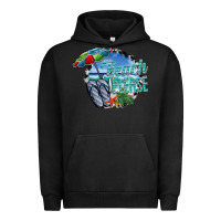 Pigment Black beach please Urban Hoodie - SublimationCraftShop