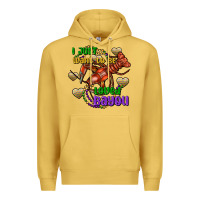 Antique Gold crawfish i just want to be loved bayou Premium Hoodie - FaDigitalArtStudio