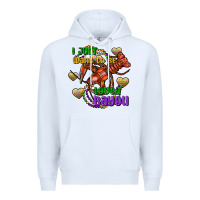 White crawfish i just want to be loved bayou Premium Hoodie - FaDigitalArtStudio
