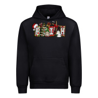 Black Faith Urban Hoodie - CowhideDigitalArt