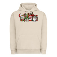 Pigment French Oak Faith Urban Hoodie - CowhideDigitalArt