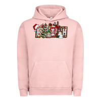 Pigment Salmon Faith Urban Hoodie - CowhideDigitalArt