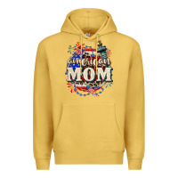 Antique Gold American Mom 4th of July Premium Hoodie - CowGirlArtShop