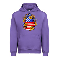 Tulip American flag arrowhead Urban Hoodie - Neo Western