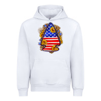 White American flag arrowhead Urban Hoodie - Neo Western