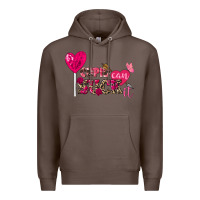 Coffee cupid can suck it valentine's day Premium Hoodie - FaDigitalArtStudio