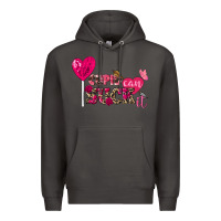 Smoke cupid can suck it valentine's day Premium Hoodie - FaDigitalArtStudio
