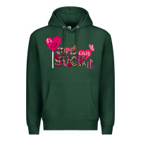 Sports Green cupid can suck it valentine's day Premium Hoodie - FaDigitalArtStudio
