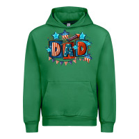 Emerald American Dad  4th of july Urban Hoodie - CowGirlArtShop