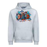 Heather Grey American Dad  4th of july Urban Hoodie - CowGirlArtShop