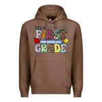 Chestnut hellofirstgrade Premium Hoodie - CowhideDigitalArt