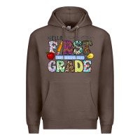 Coffee hellofirstgrade Premium Hoodie - CowhideDigitalArt