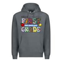 Rock hellofirstgrade Premium Hoodie - CowhideDigitalArt