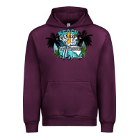 Mauve Wine beach please Urban Hoodie - SublimationCraftShop