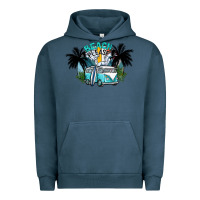 Pigment Midnight Navy beach please Urban Hoodie - SublimationCraftShop