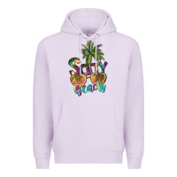 Lilac salty beach Premium Hoodie - SublimationCraftShop
