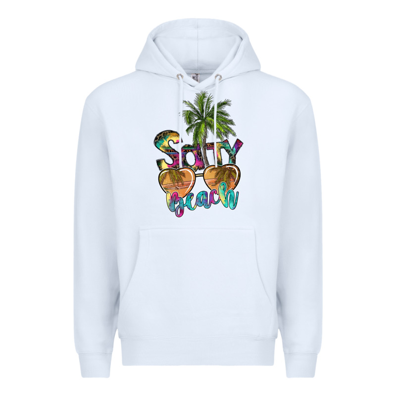 Salty Beach Premium Hoodie by SublimationCraftShop | Teevron