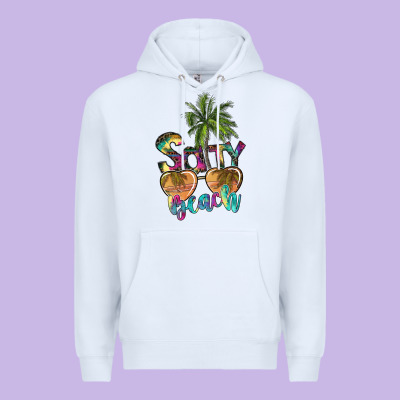 Salty Beach Premium Hoodie Designed By Sublimationcraftshop
