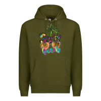 Army Green salty beach Premium Hoodie - SublimationCraftShop