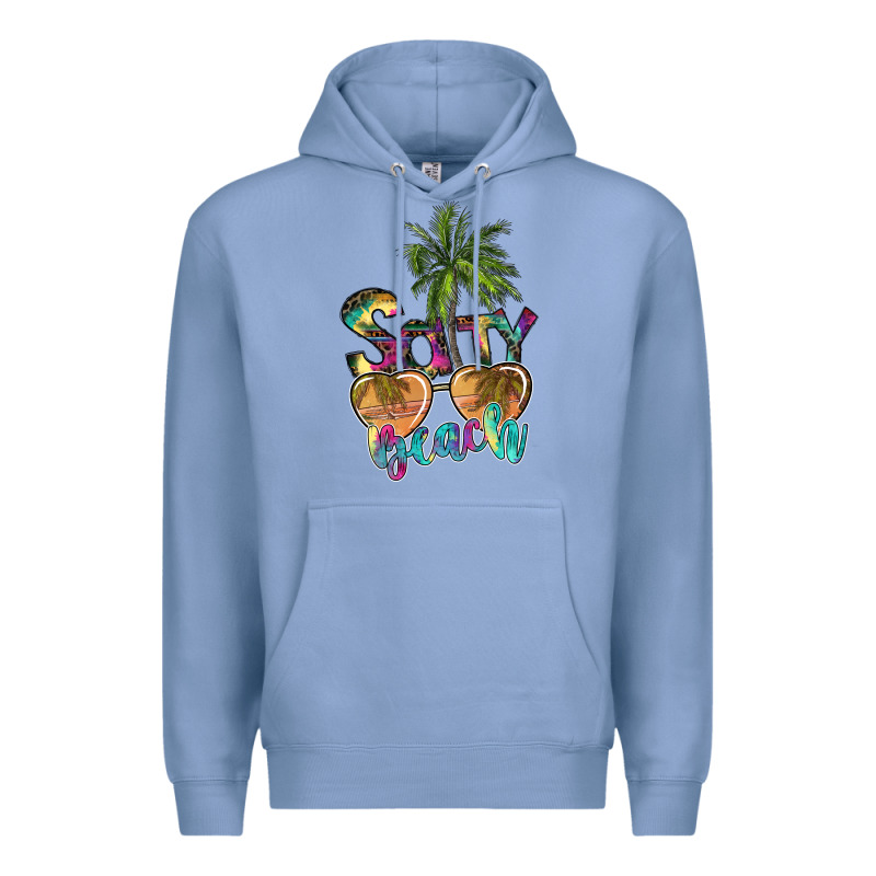 Salty Beach Premium Hoodie by SublimationCraftShop | Teevron