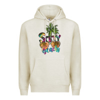 Oatmeal Heather salty beach Premium Hoodie - SublimationCraftShop