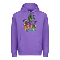 Purple salty beach Premium Hoodie - SublimationCraftShop